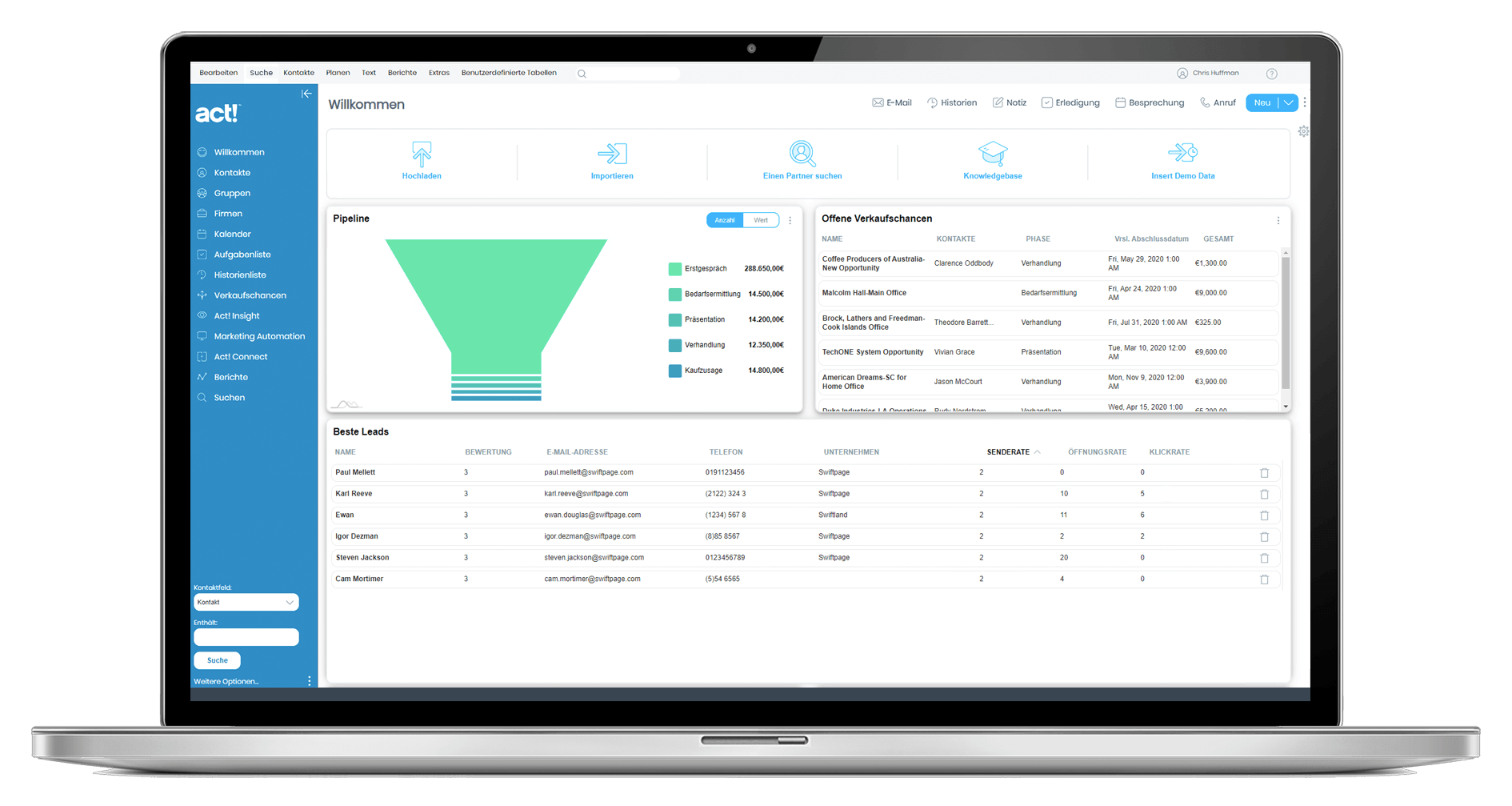 Demo of Act!