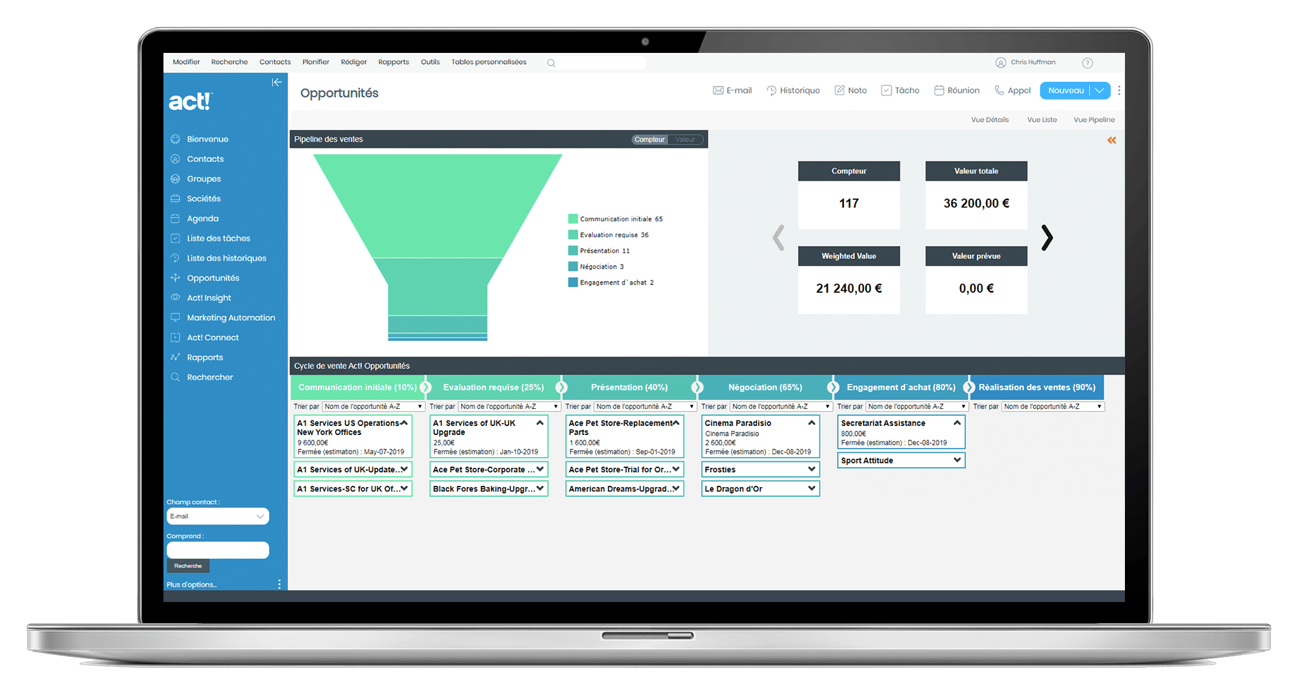 Demo of Act!